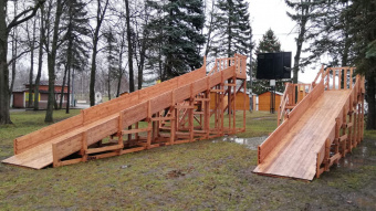 Ледяная горка SWAN-2 (Спуск длиной 7,0 м)